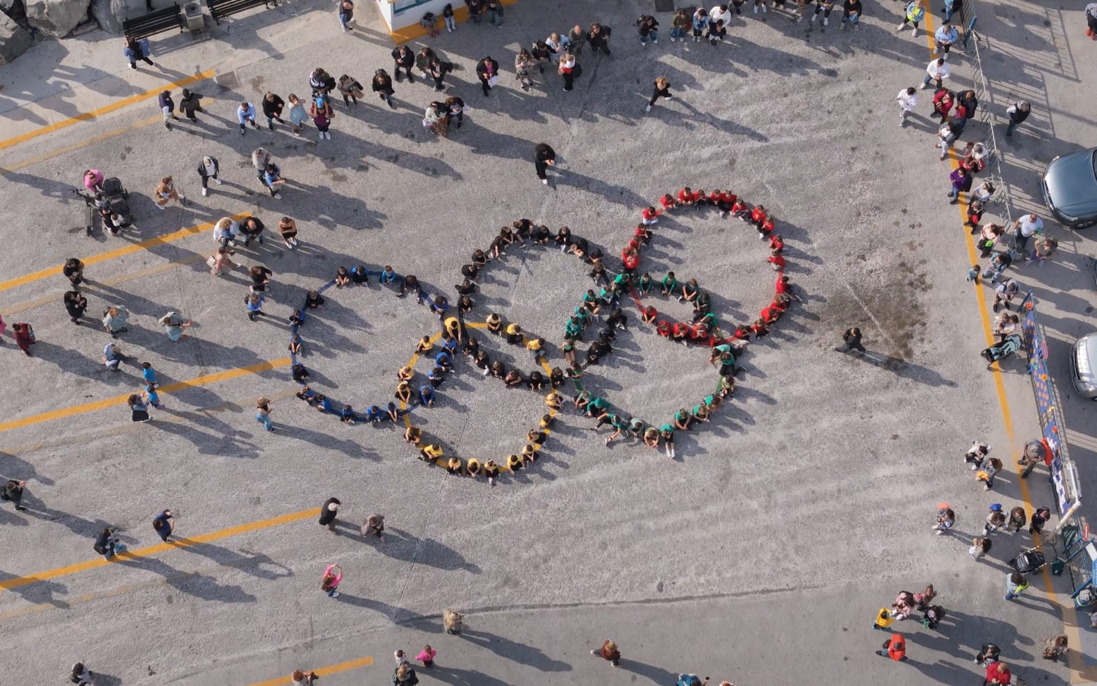 The 2024 Olympic Torch Relay graces Paros