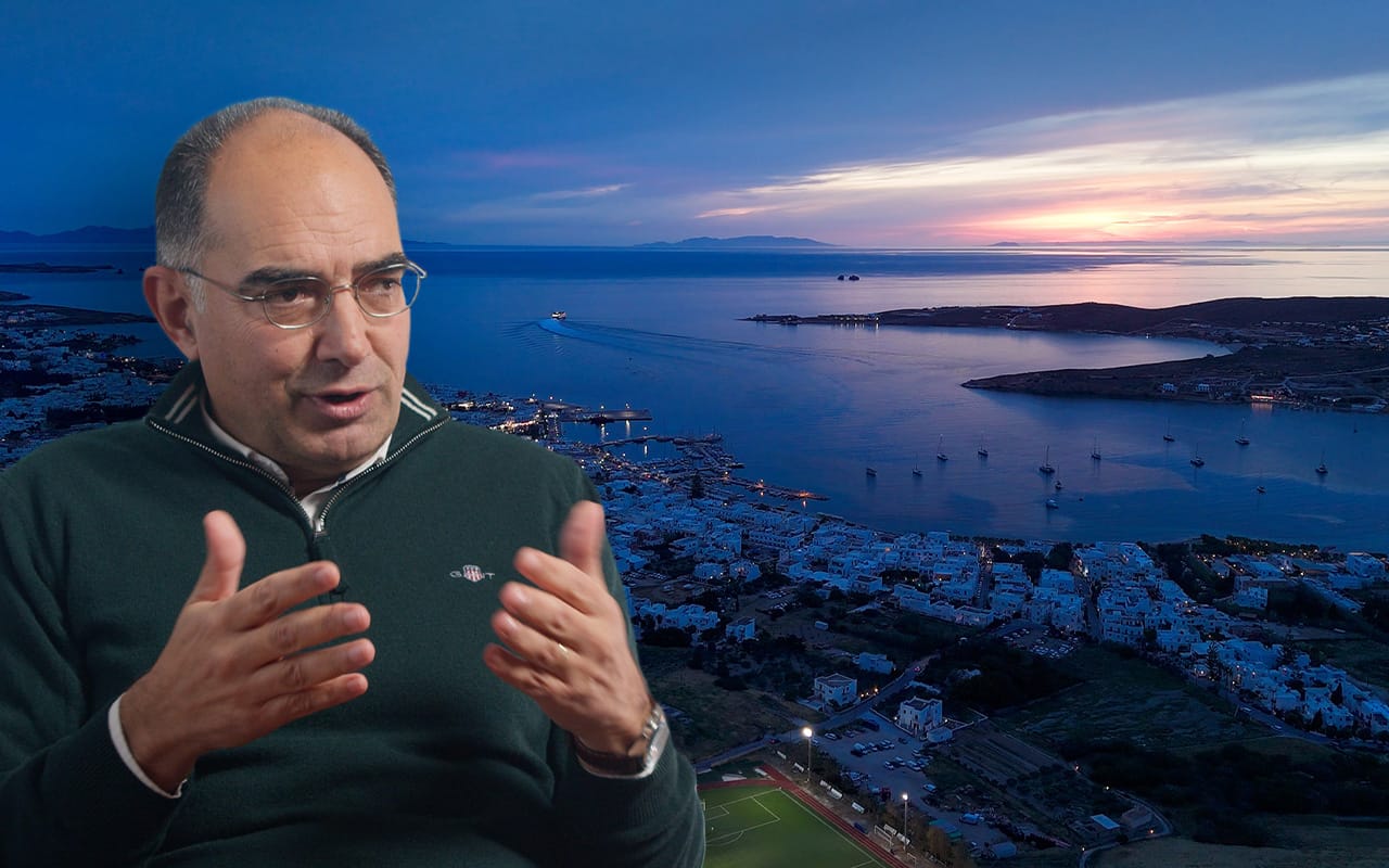Paros at a Crossroads: Mayor Kostas Bizas on Balancing Growth and Preservation